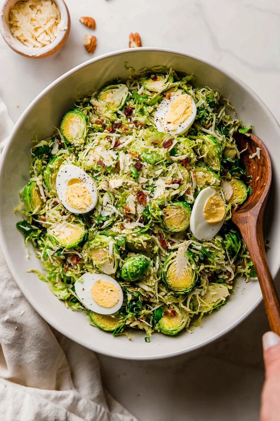Shaved Brussels Sprouts Salad - Image 1