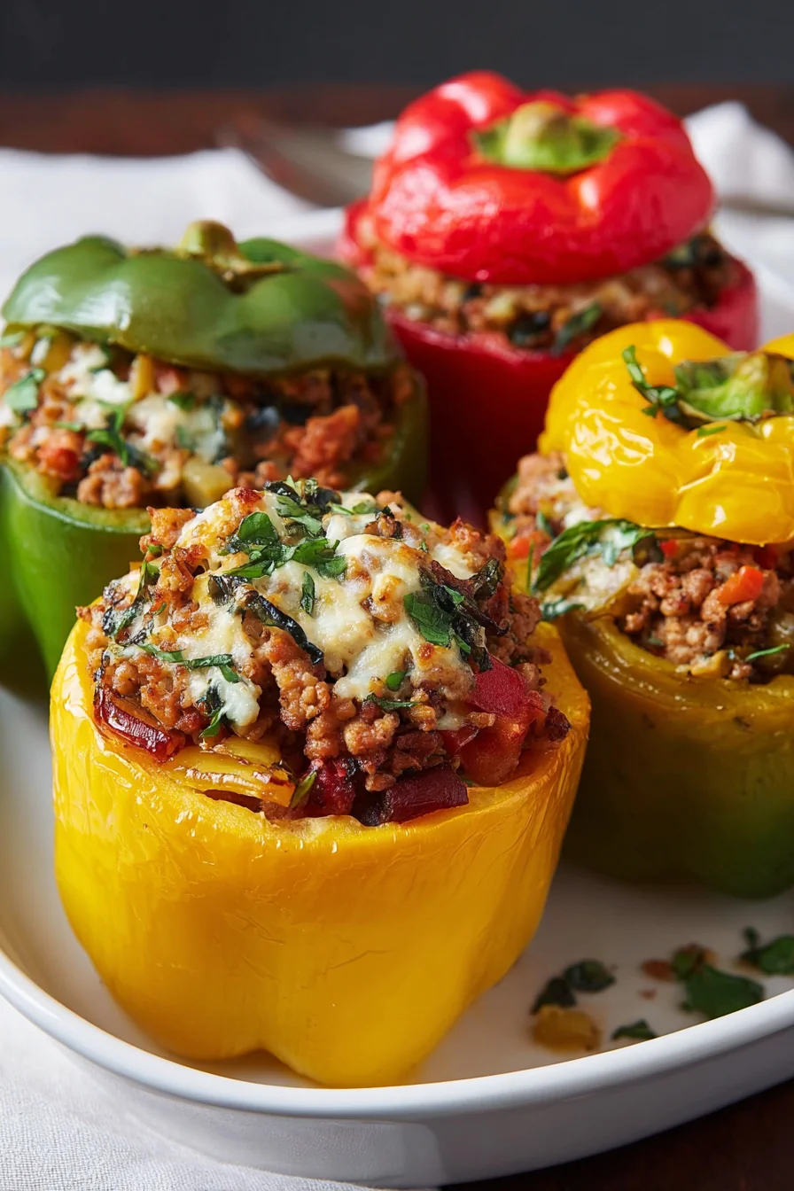 Stuffed Bell Peppers Turkey - Image 1