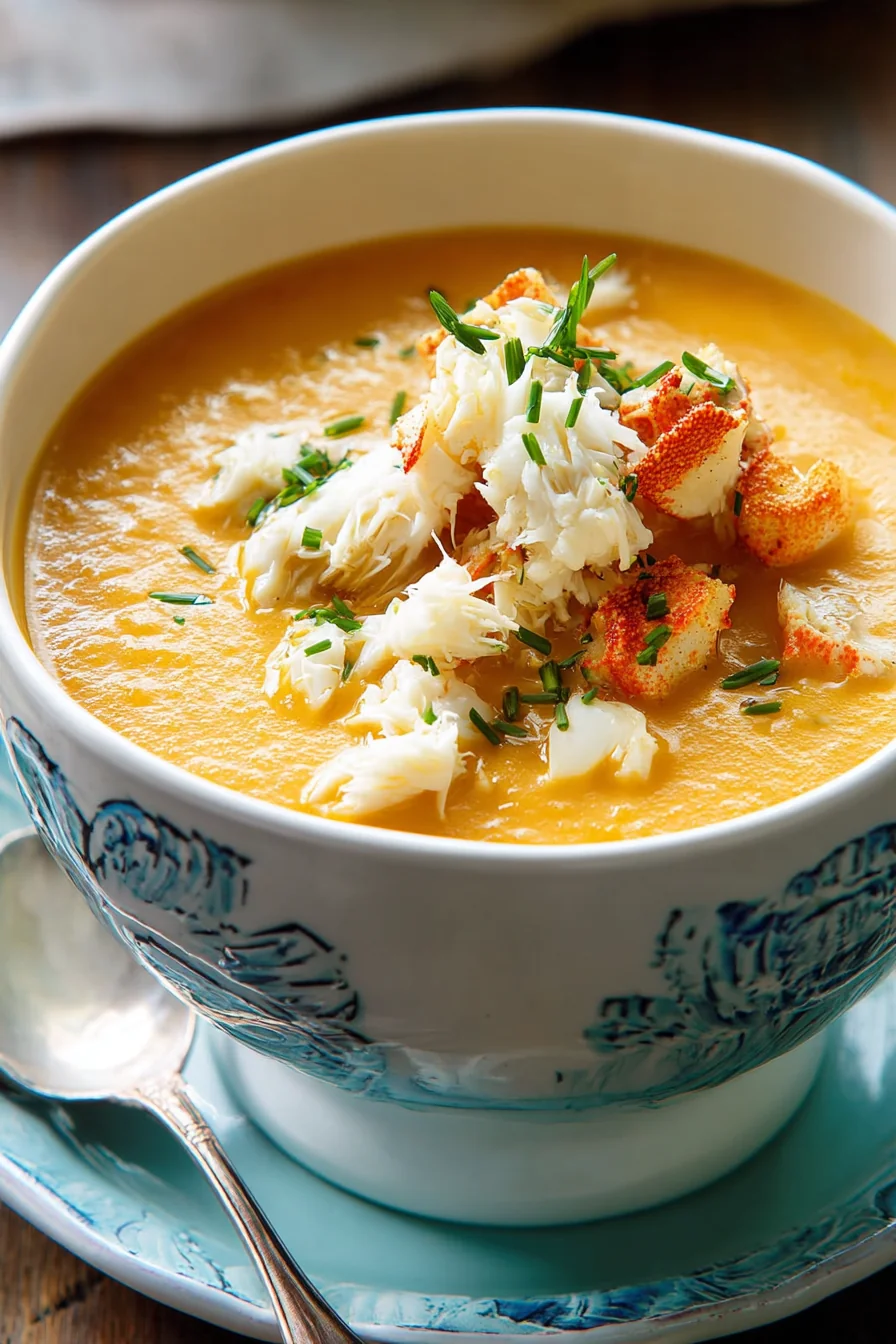 Sweet Potato and Crab Soup - Image 1