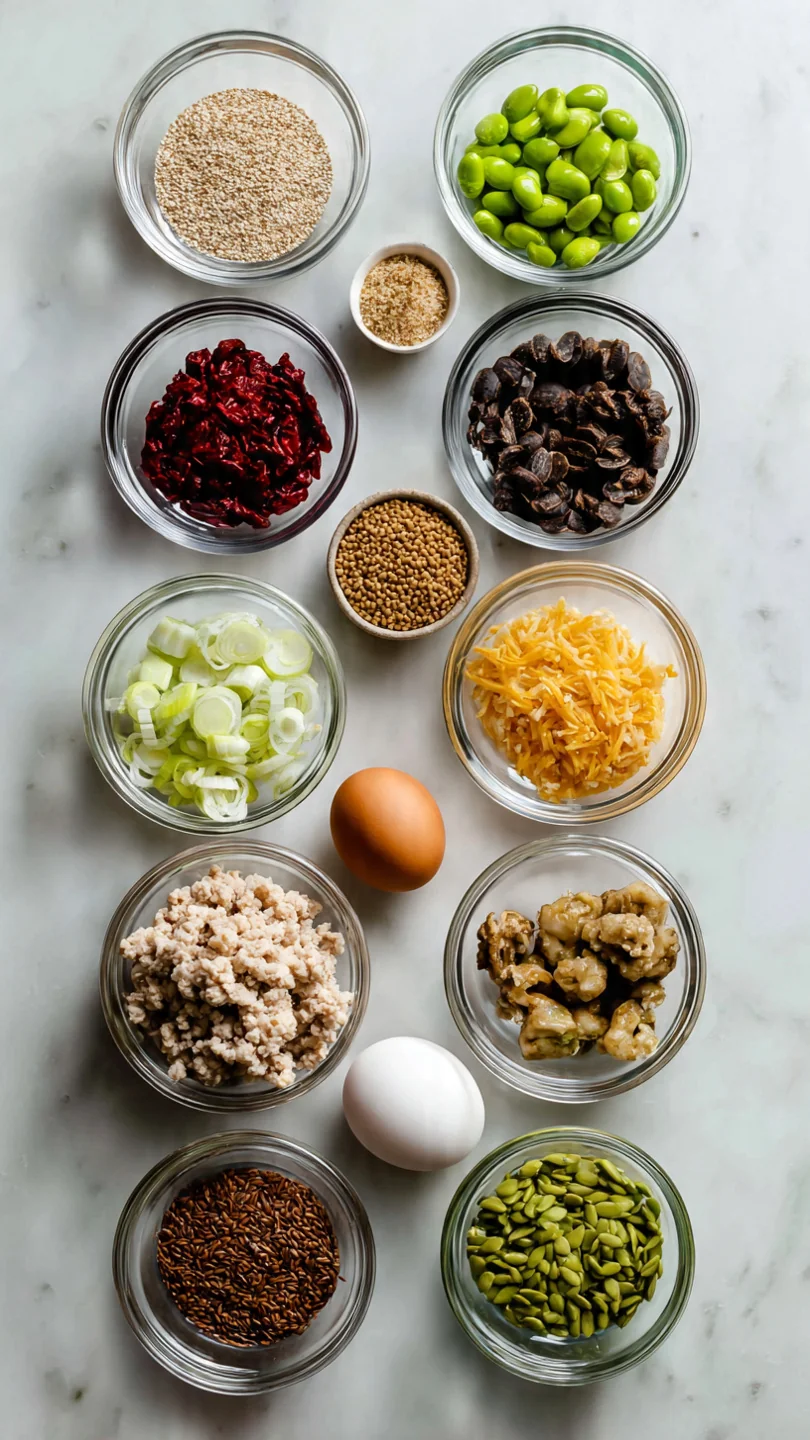 30 Minute Ground Turkey Teriyaki Rice Bowls - Ingredients