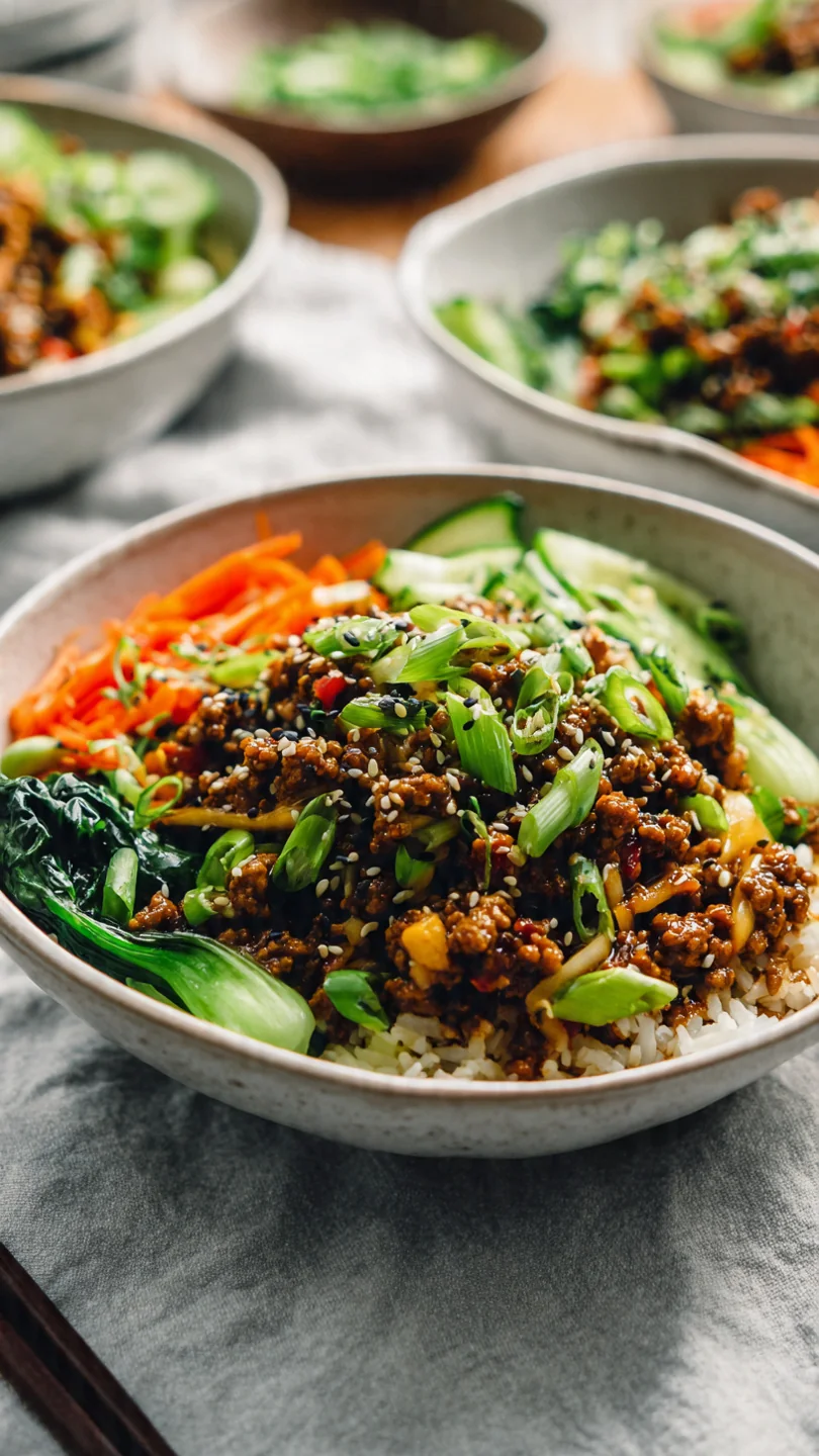 30 Minute Ground Turkey Teriyaki Rice Bowls - Image 1