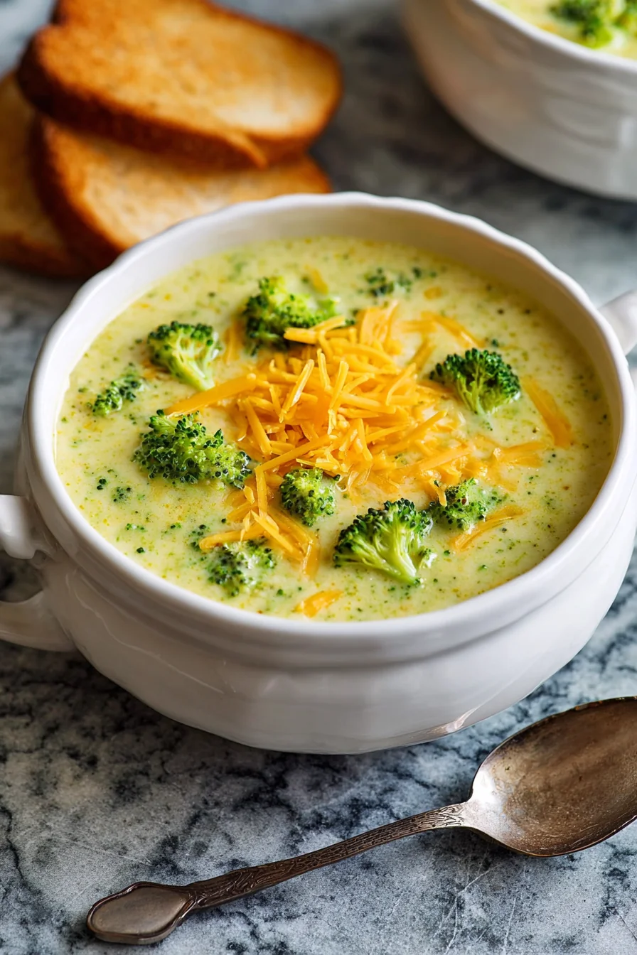Best Broccoli Cheddar Soup - Image 1