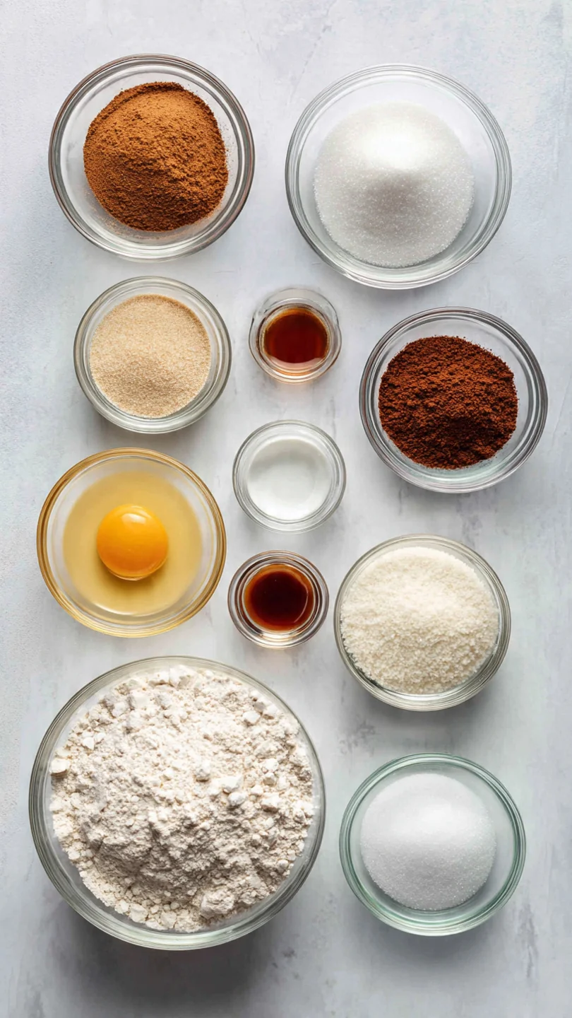 Best Chocolate Cinnamon Rolls Recipe - Ingredients