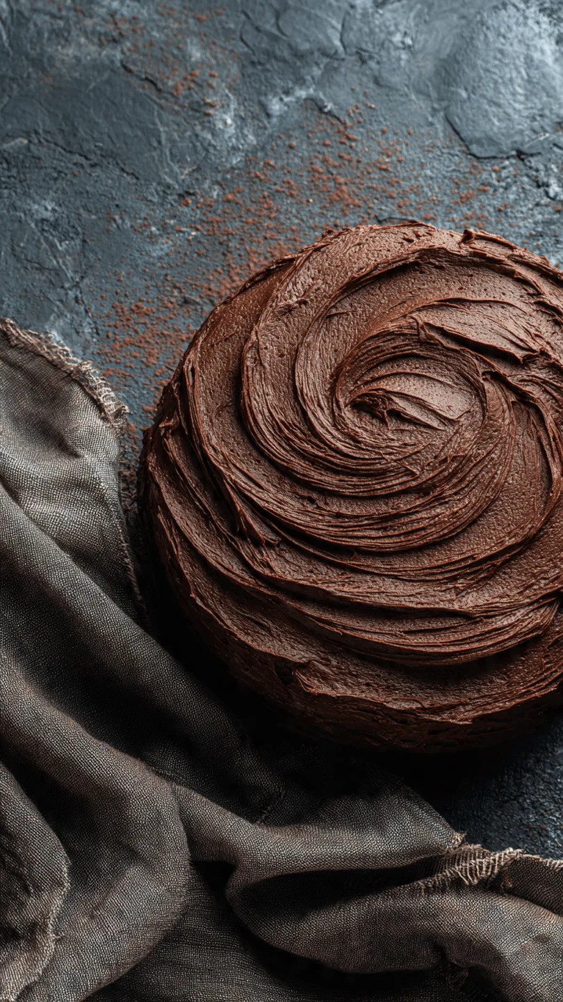 Best Double Chocolate Cake With Black Velvet Icing - Image 1