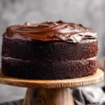 Best Double Chocolate Cake With Black Velvet Icing - Image 3