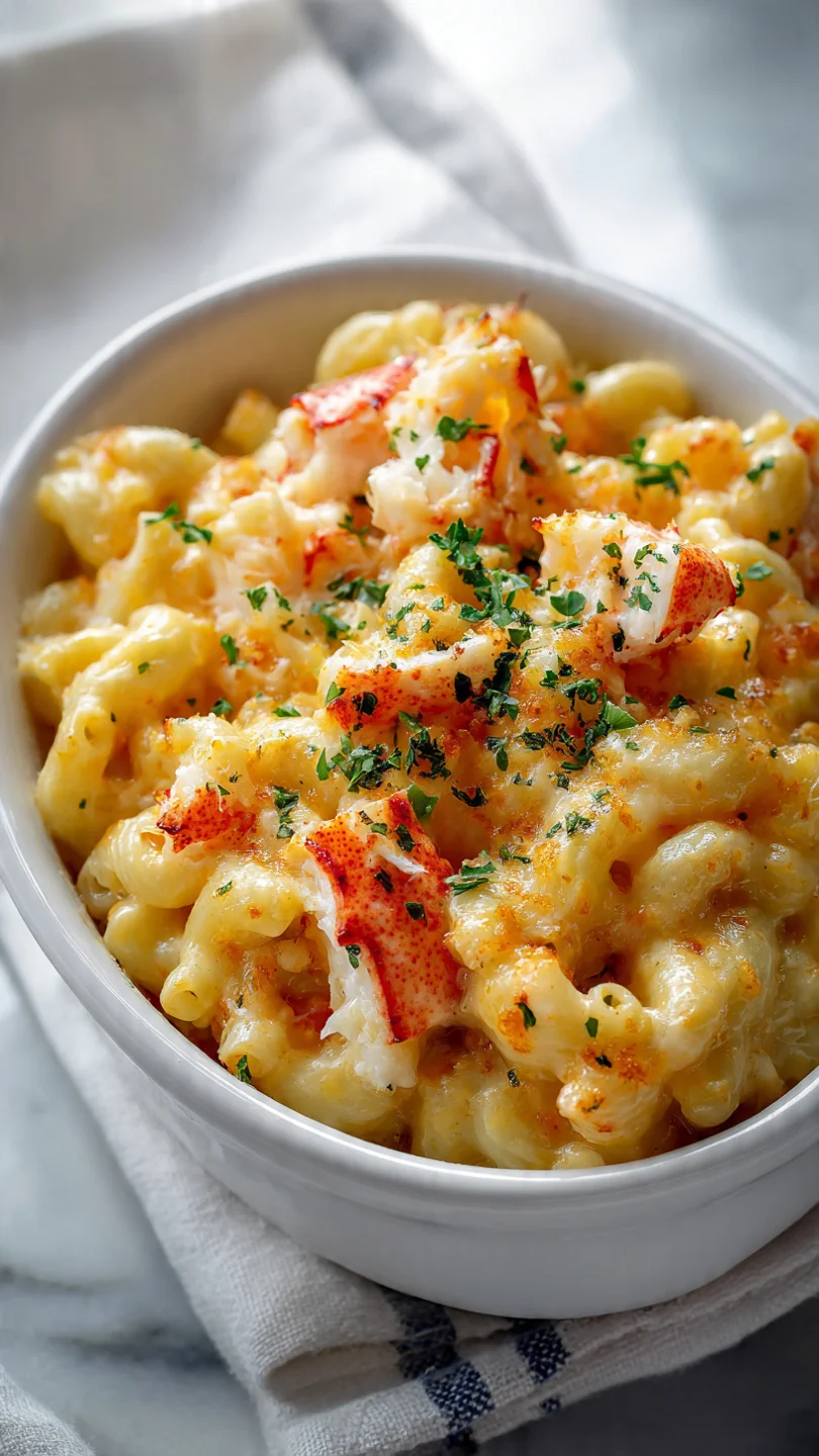Buttery Lobster Mac & Cheese