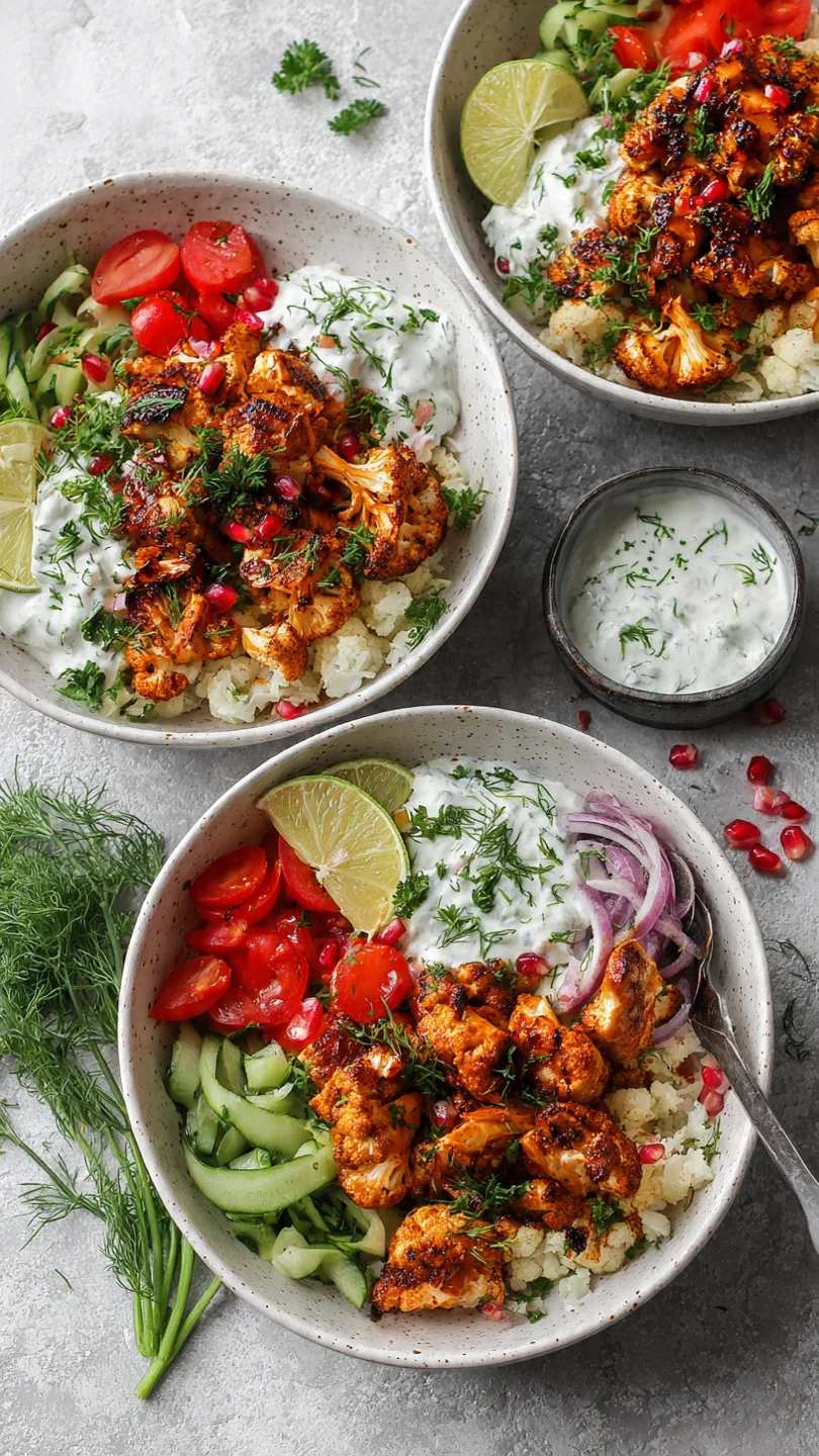 Cauliflower Shawarma Bowls - Image 1