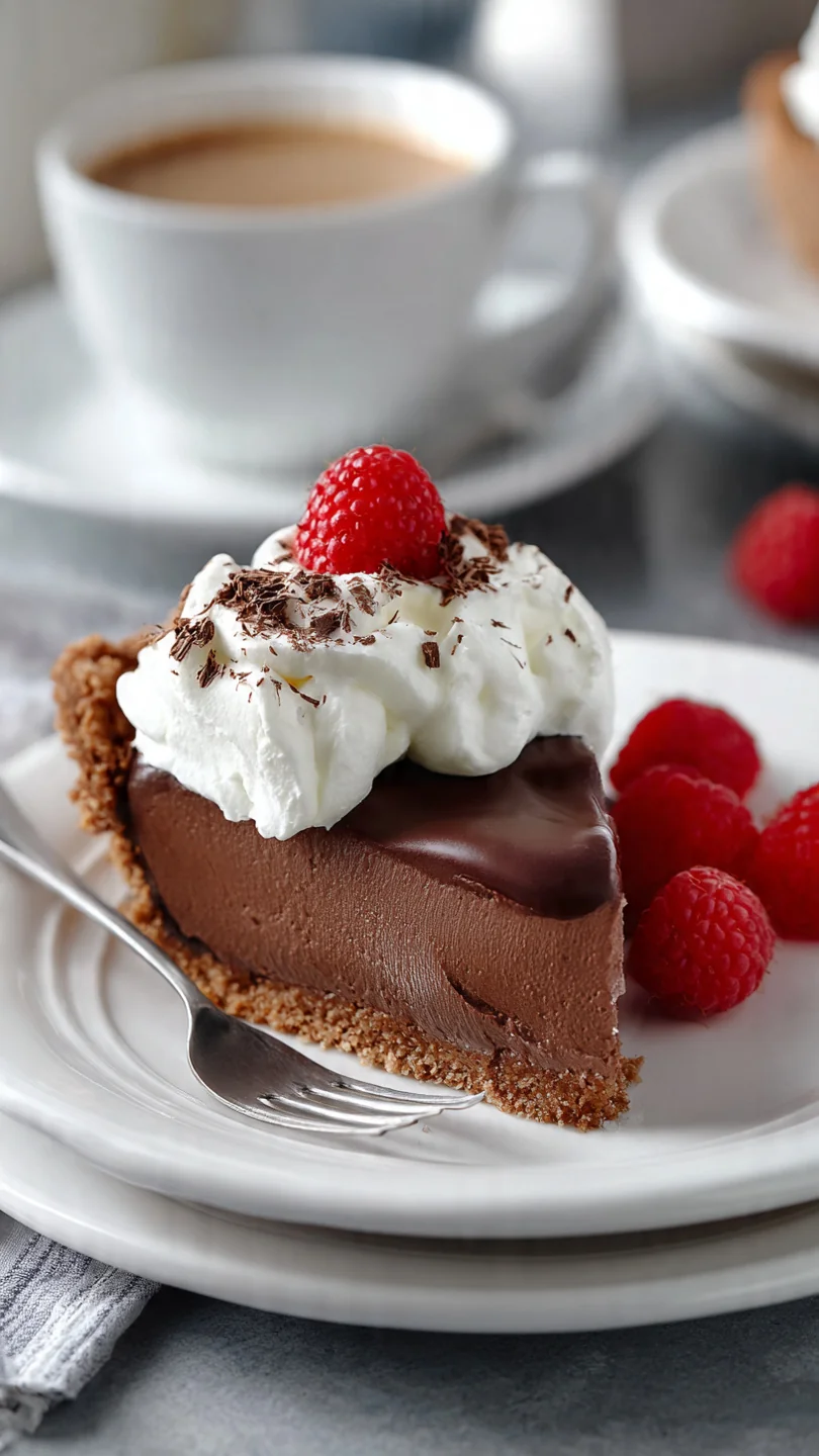 Chocolate Mousse Pie