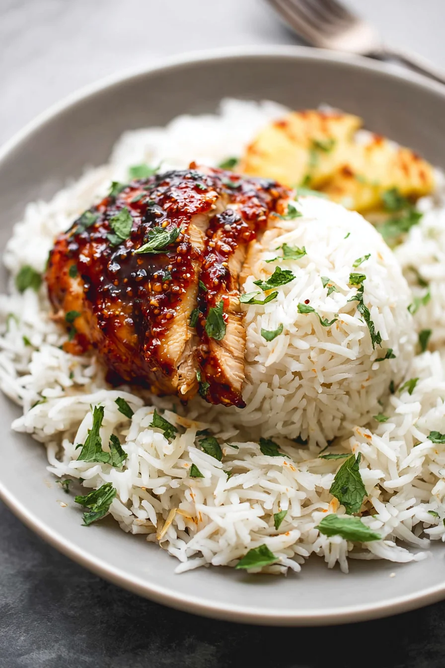 Coconut Rice and Chicken - Image 1