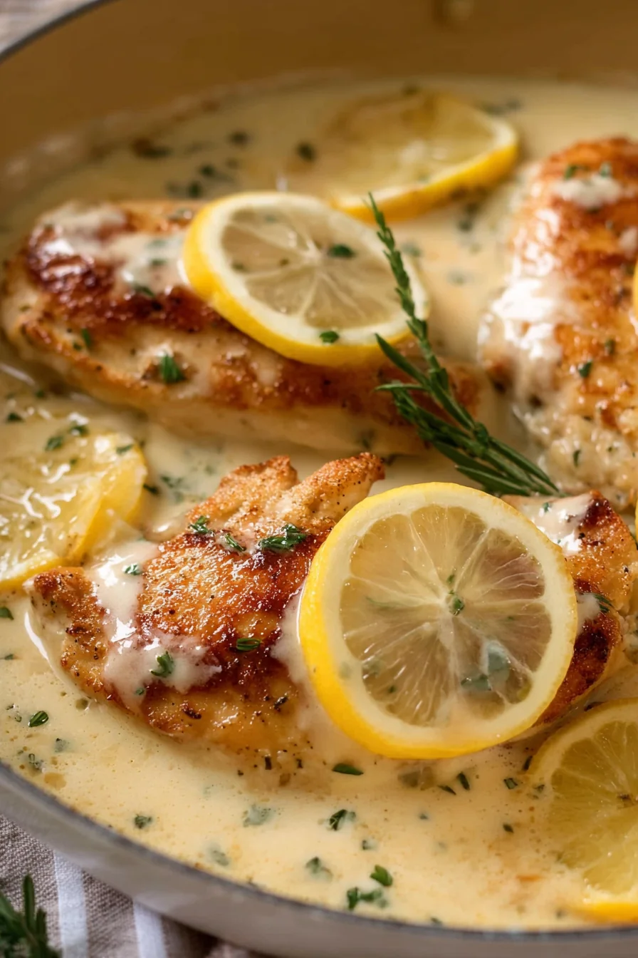 Creamy Lemon Chicken - Image 1
