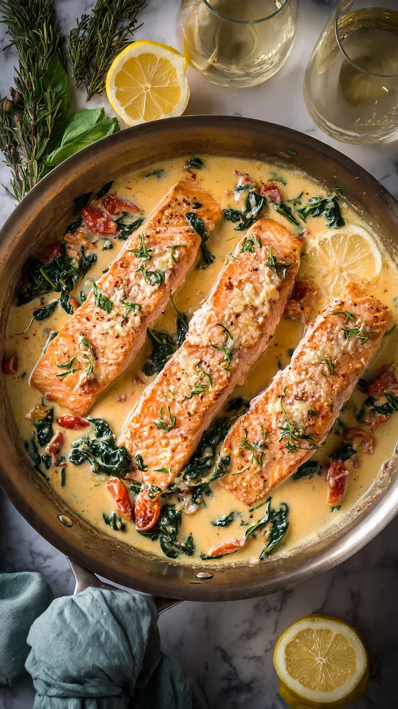 Creamy Tuscan Salmon - Image 1