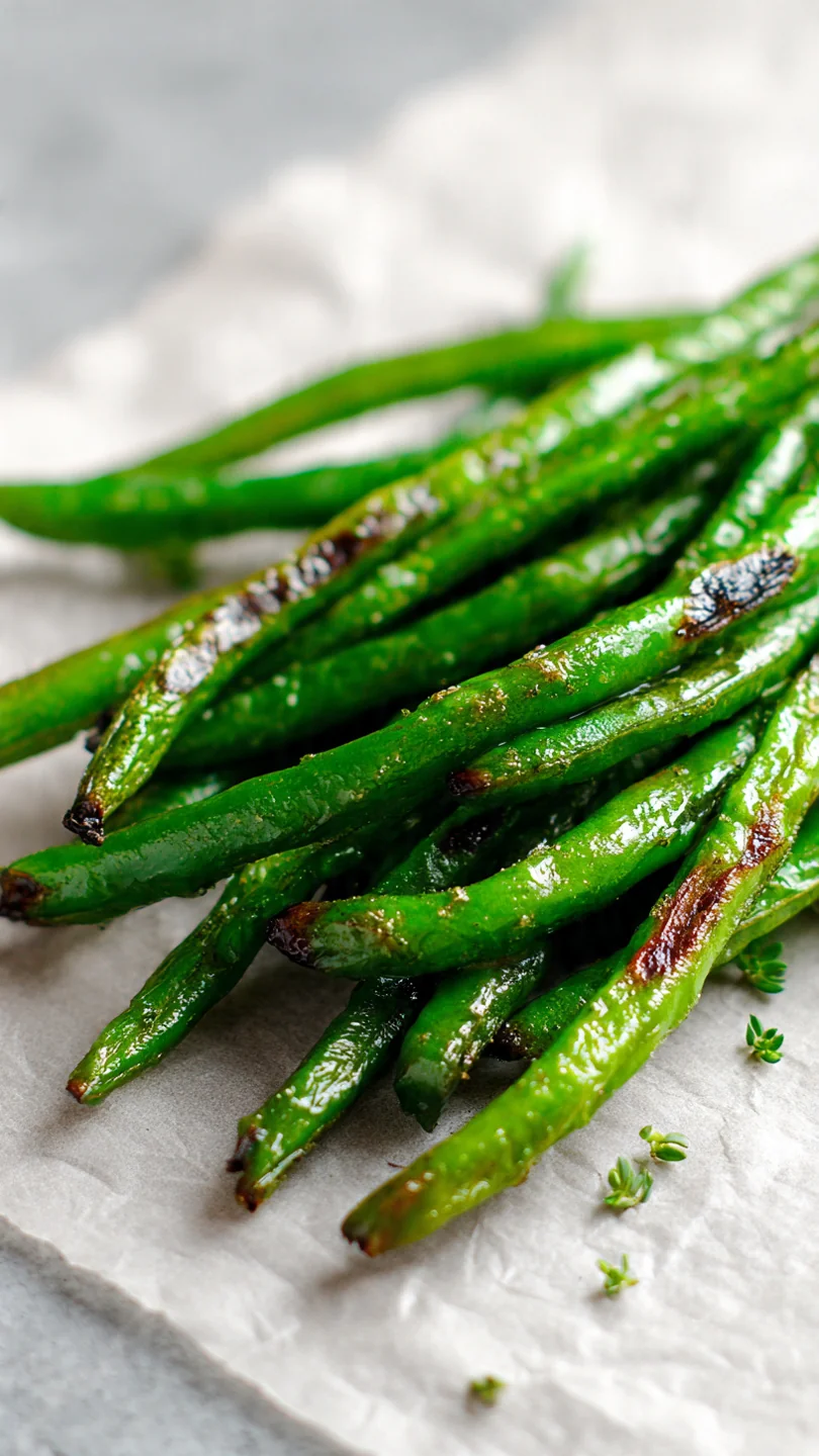 Crispy Grilled Green Beans - Image 1