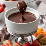Easy Creamy Chocolate Fondue Recipe - Image 3