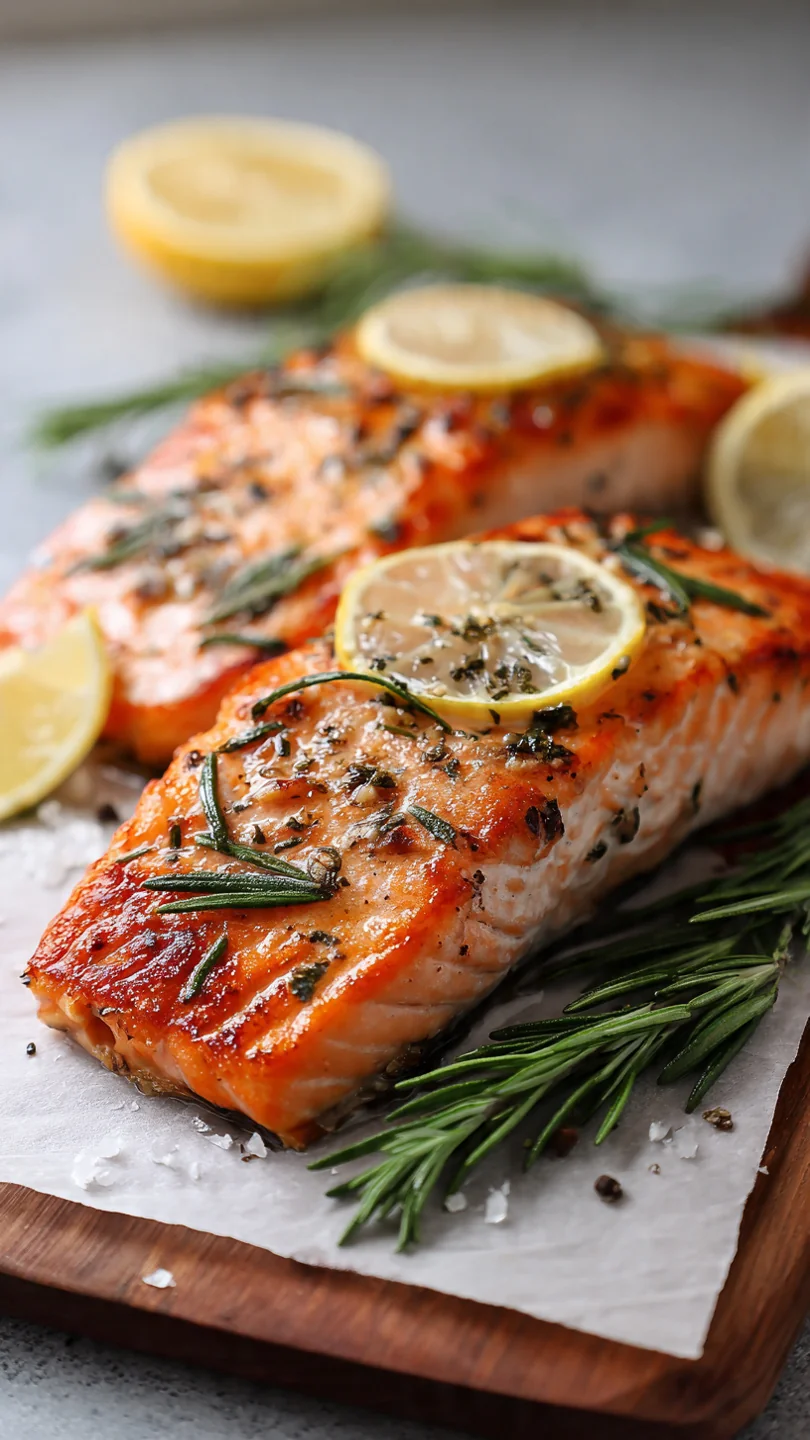 Easy Honey Garlic Butter Baked Salmon Recipe - Image 1