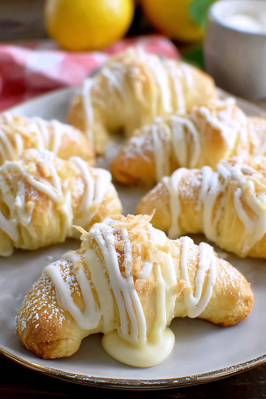 Lemon Cheesecake Crescent Rolls - Image 1