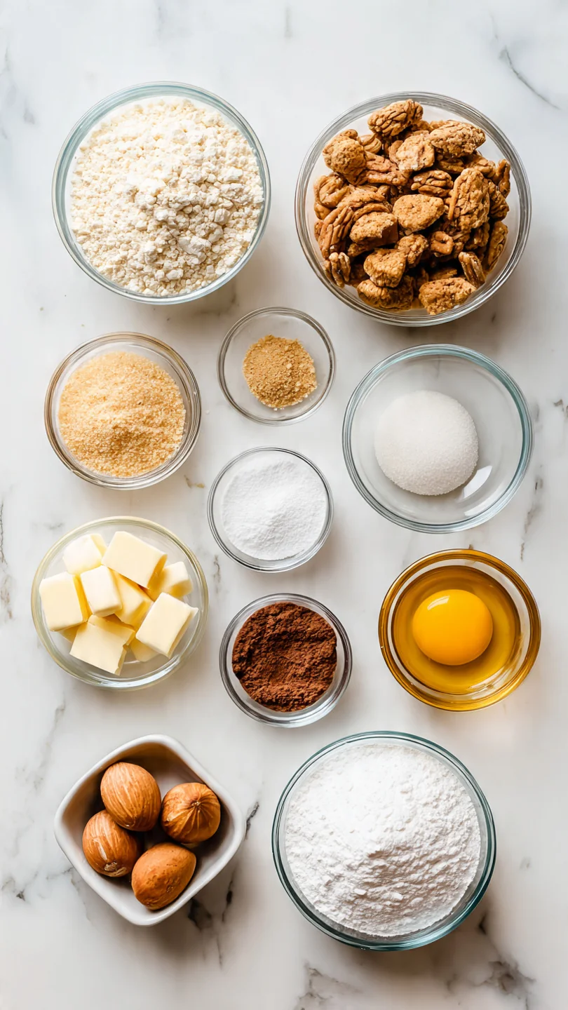 Lemon Crinkle Cookies - Ingredients