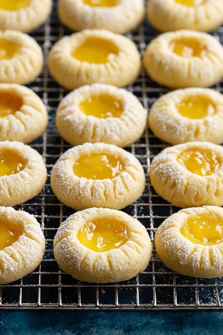 Lemon Thumbprint Cookies - Image 1