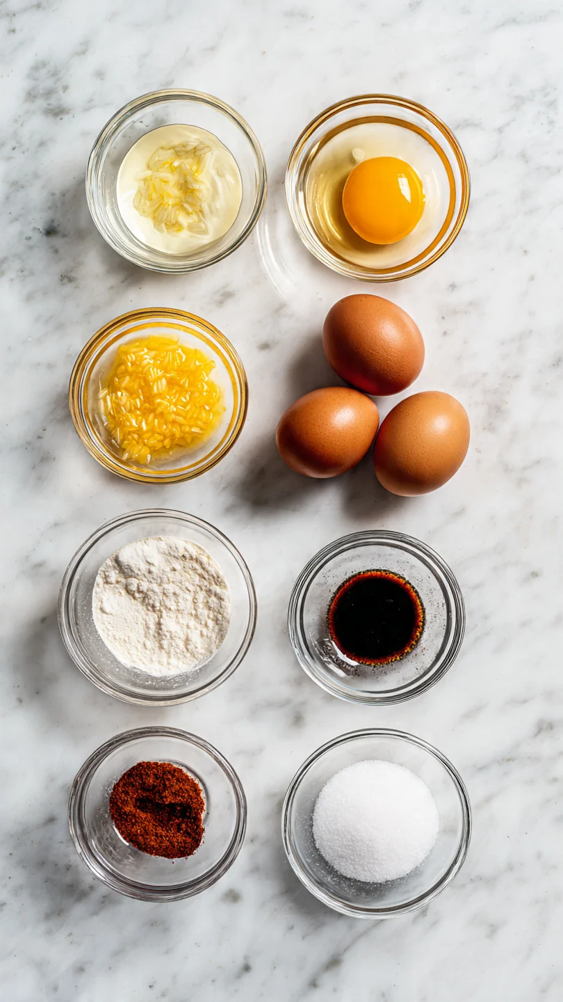 Omurice (Japanese Omelette Rice) - Ingredients