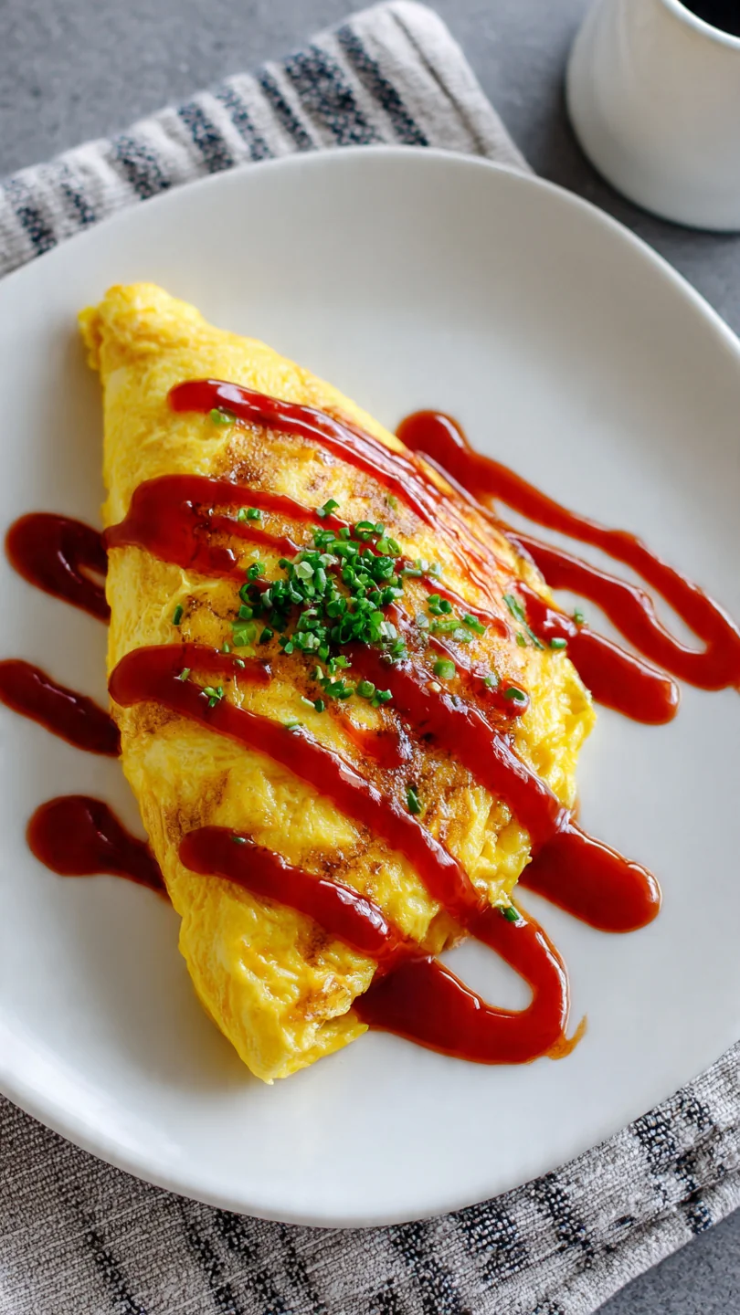 Omurice (Japanese Omelette Rice) - Image 1