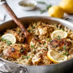 One Pot Lemon Herb Chicken And Rice - Image 3