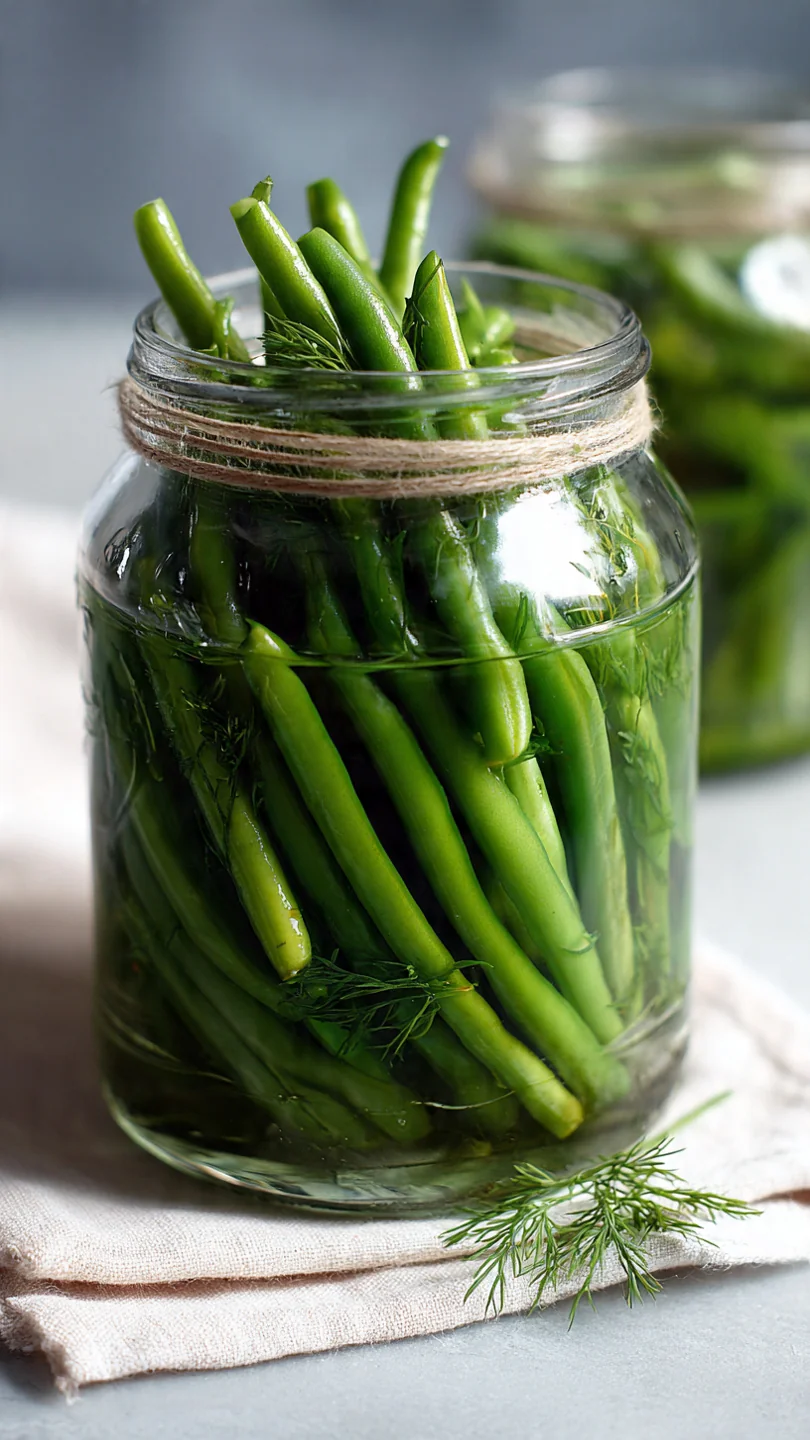 PICKLED GREEN BEANS - Image 1