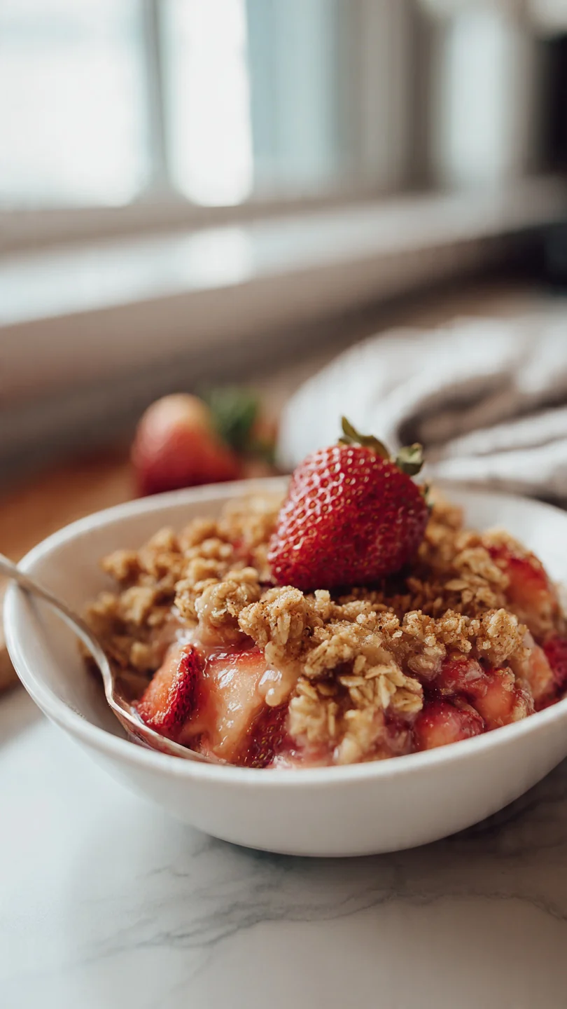 Strawberry Shortcake Baked Oatmeal - Image 1