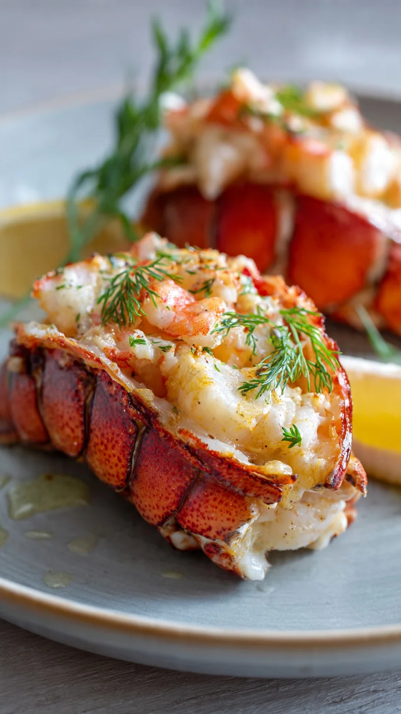Stuffed Lobster With Creamy Shrimp, Scallops And Crab Meat - Image 1