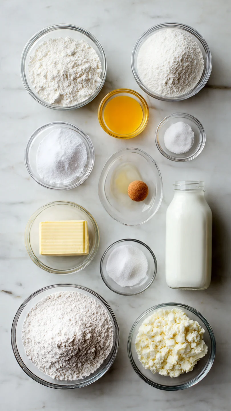 The Best Sourdough Apple Fritters - Ingredients