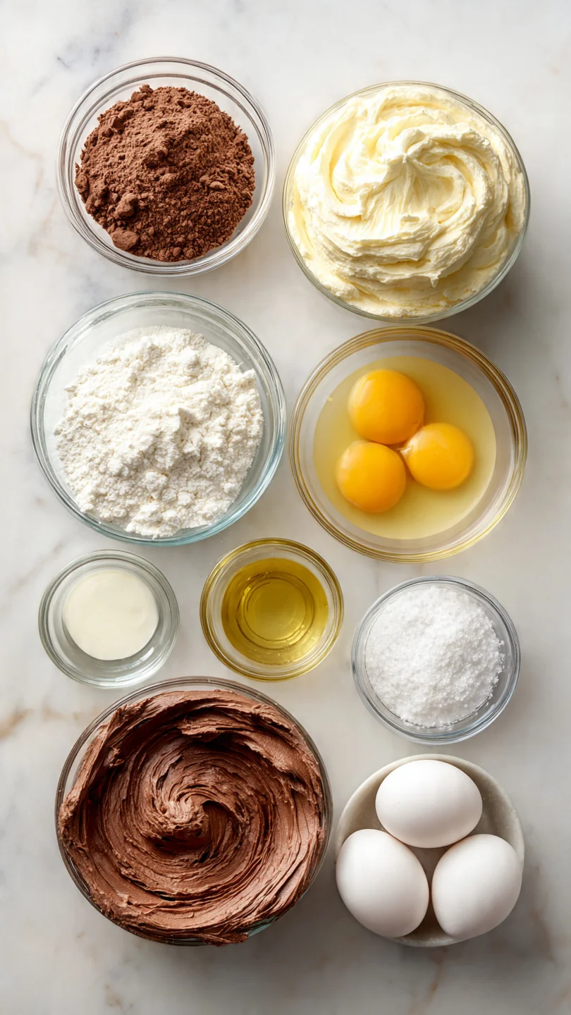 Whipped Chocolate Buttercream Frosting Recipe For Fluffy Delights - Ingredients