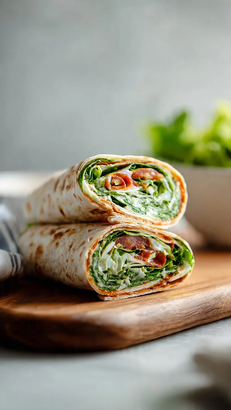 2 Ingredient Spinach Wrap - Image 1