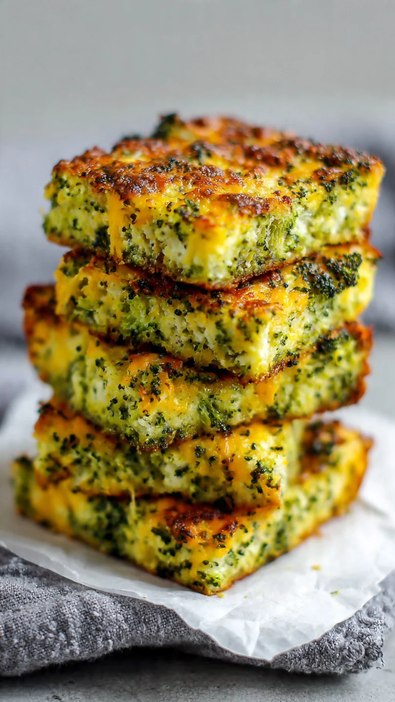 Broccoli Cheddar Squares - Image 1