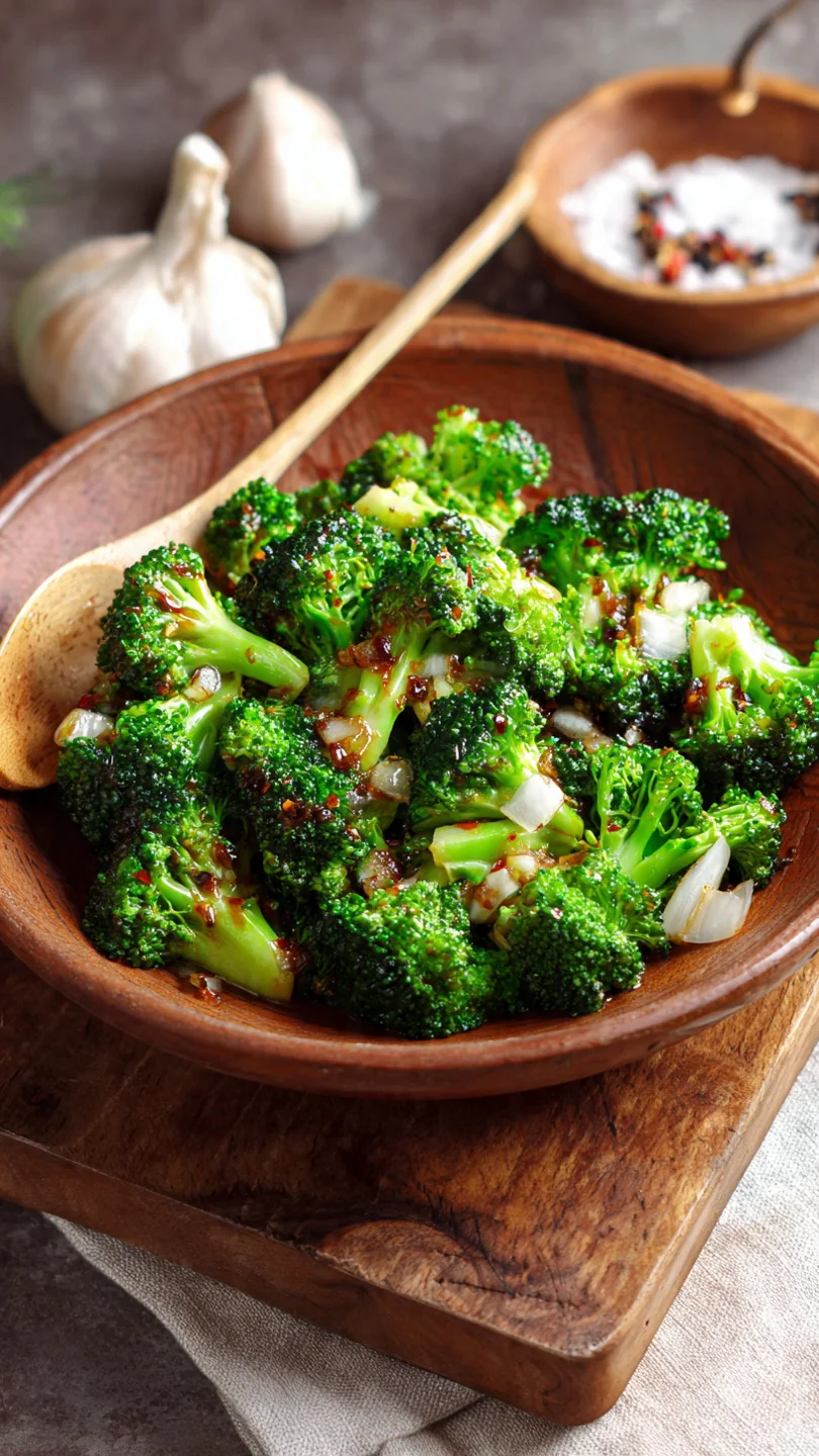 Broccoli Stir-Fry Recipe With Garlic Sauce - Image 1