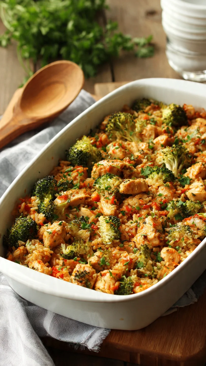 Chicken Broccoli Rice Bake - Image 1