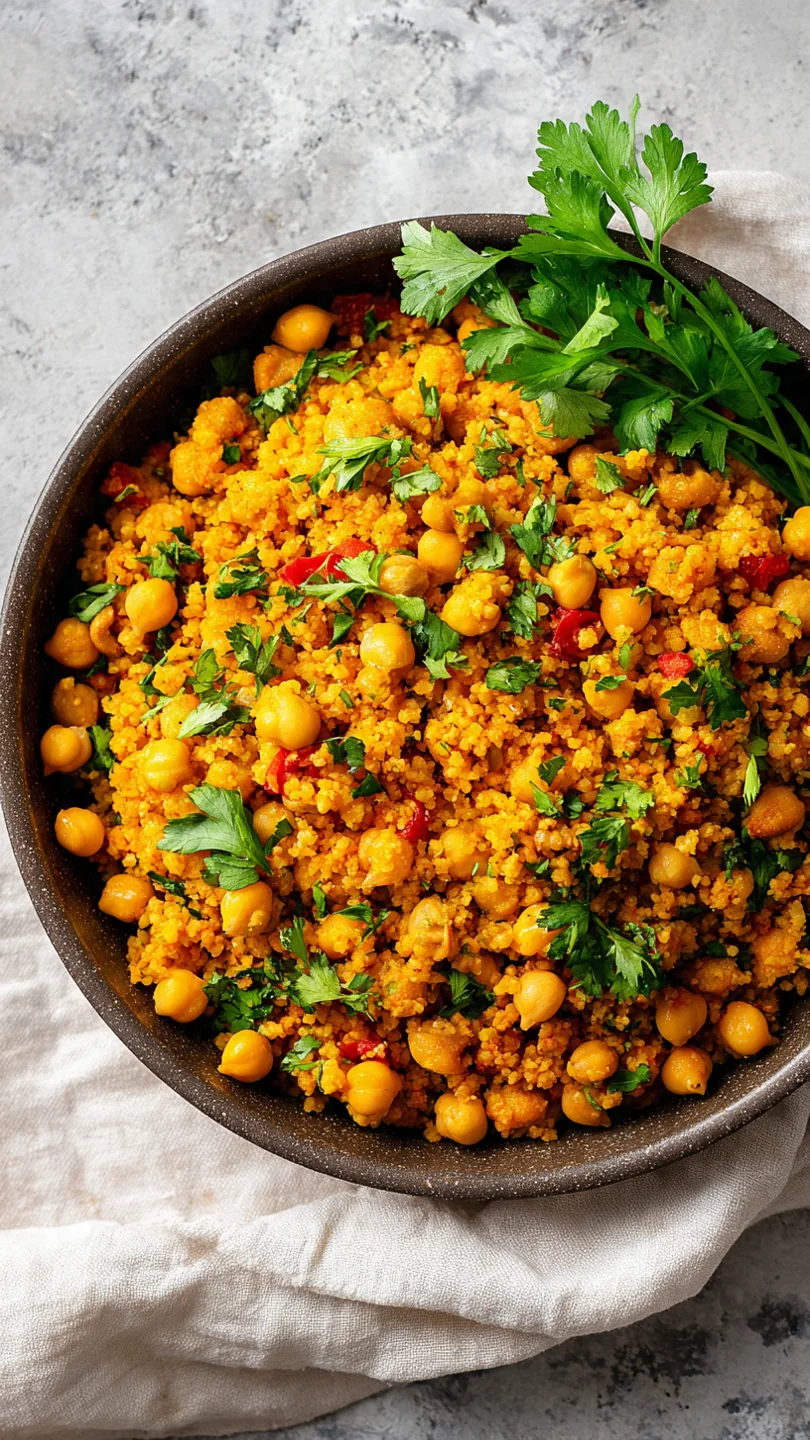 Chickpea Bulgur Pilaf - Image 1