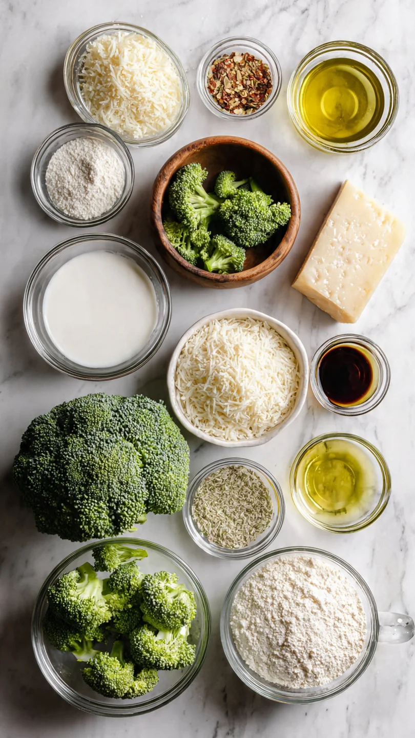Copycat Longhorn Garlic Parmesan Broccoli - Ingredients