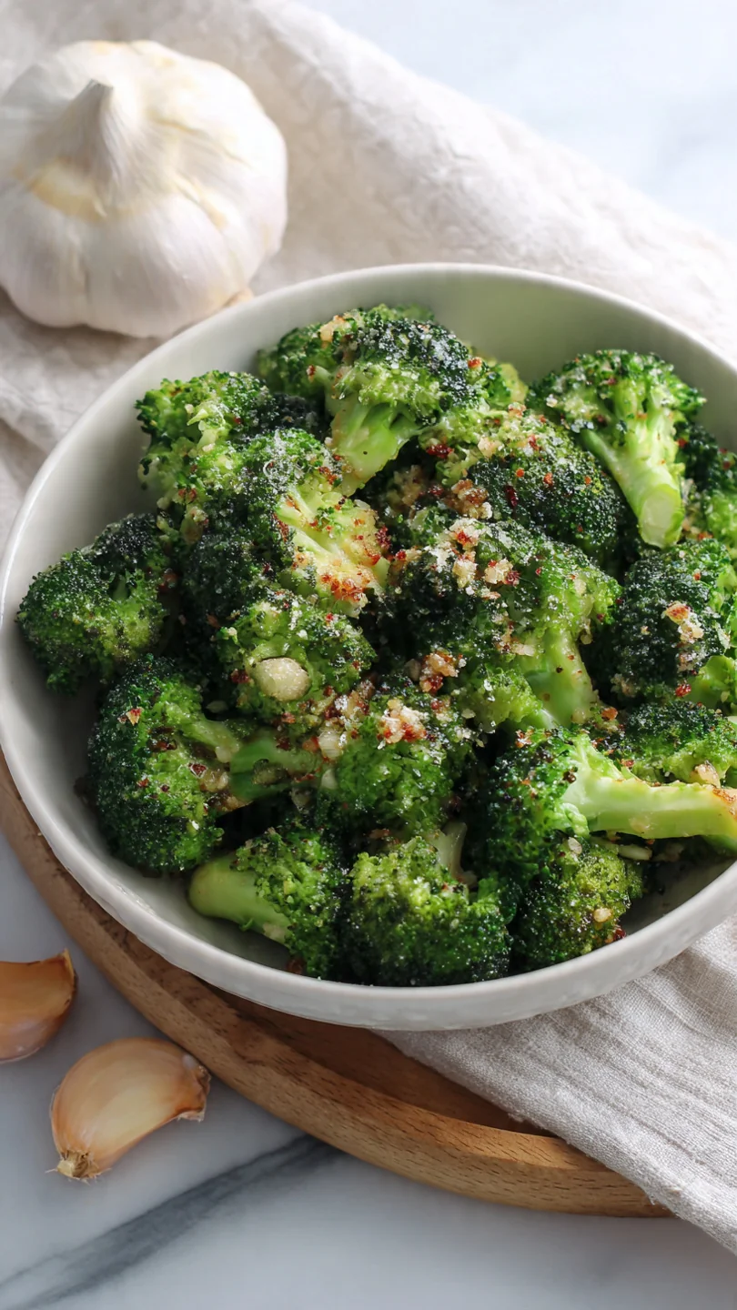 Copycat Longhorn Garlic Parmesan Broccoli