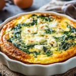 Cottage Cheese And Spinach Crustless Quiche - Image 3