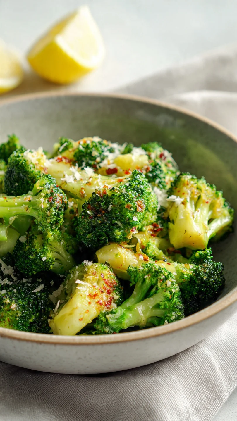 Creamy Garlic Parmesan Broccoli Recipe - Image 1