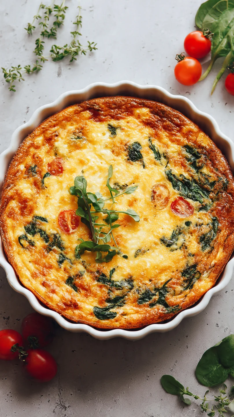 Crustless Quiche - Image 1