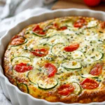 Crustless Zucchini Tomato Quiche - Image 3