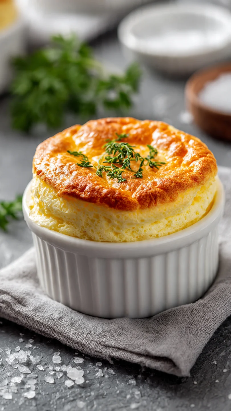 French Cheese Soufflé - Image 1