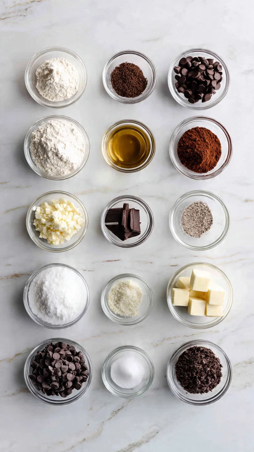 Gooey Chocolate Chip Dessert Pizza - Ingredients