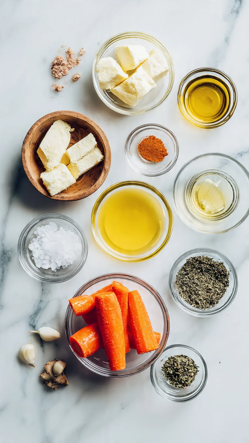 Honey Carrots, Glazed Carrots - Ingredients