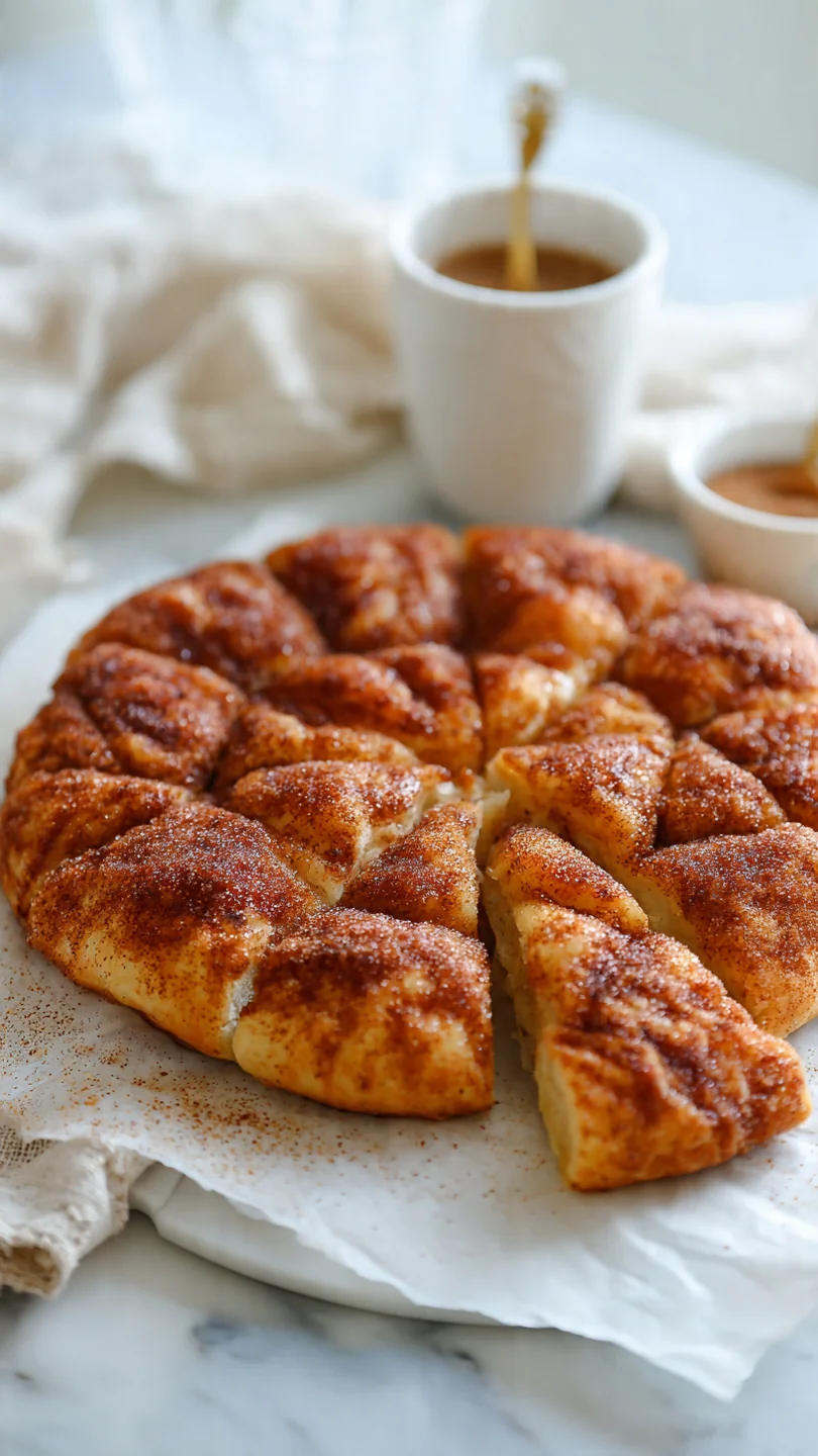 Irresistible Cinnamon-Sugar Pizza Made With Crescent Rolls - Image 1