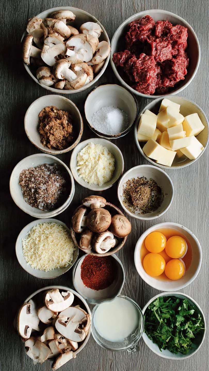 Irresistible Gordon Ramsay Beef Stroganoff - Ingredients