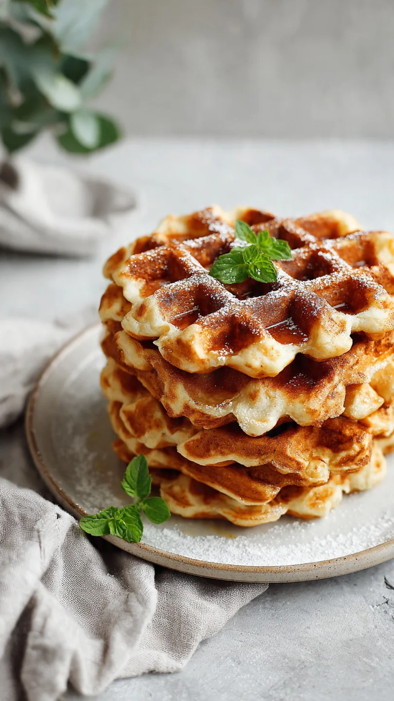 Keto Waffles (Almond Flour, Easy) - Image 1