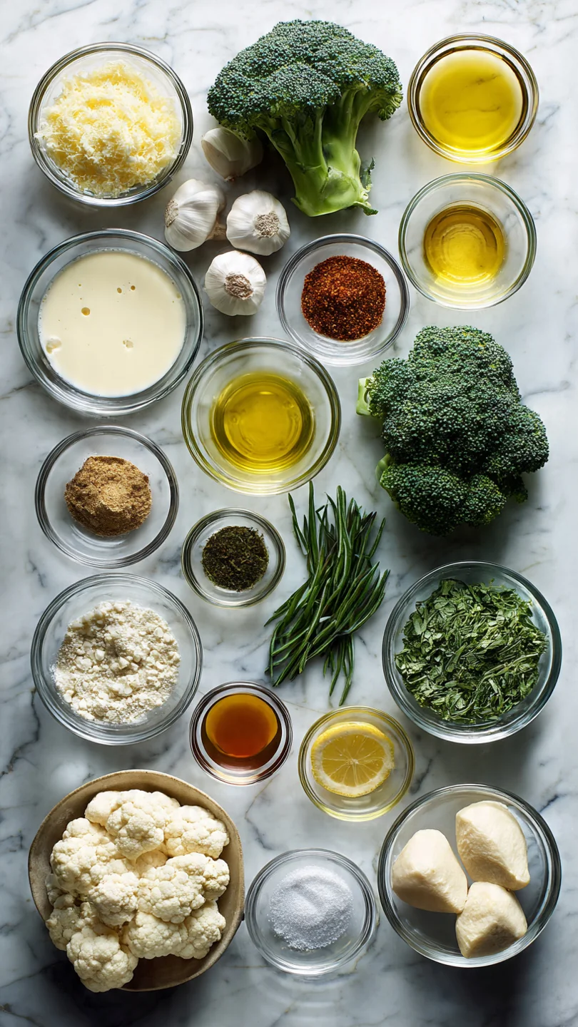 Lemon Butter Broccoli - Ingredients