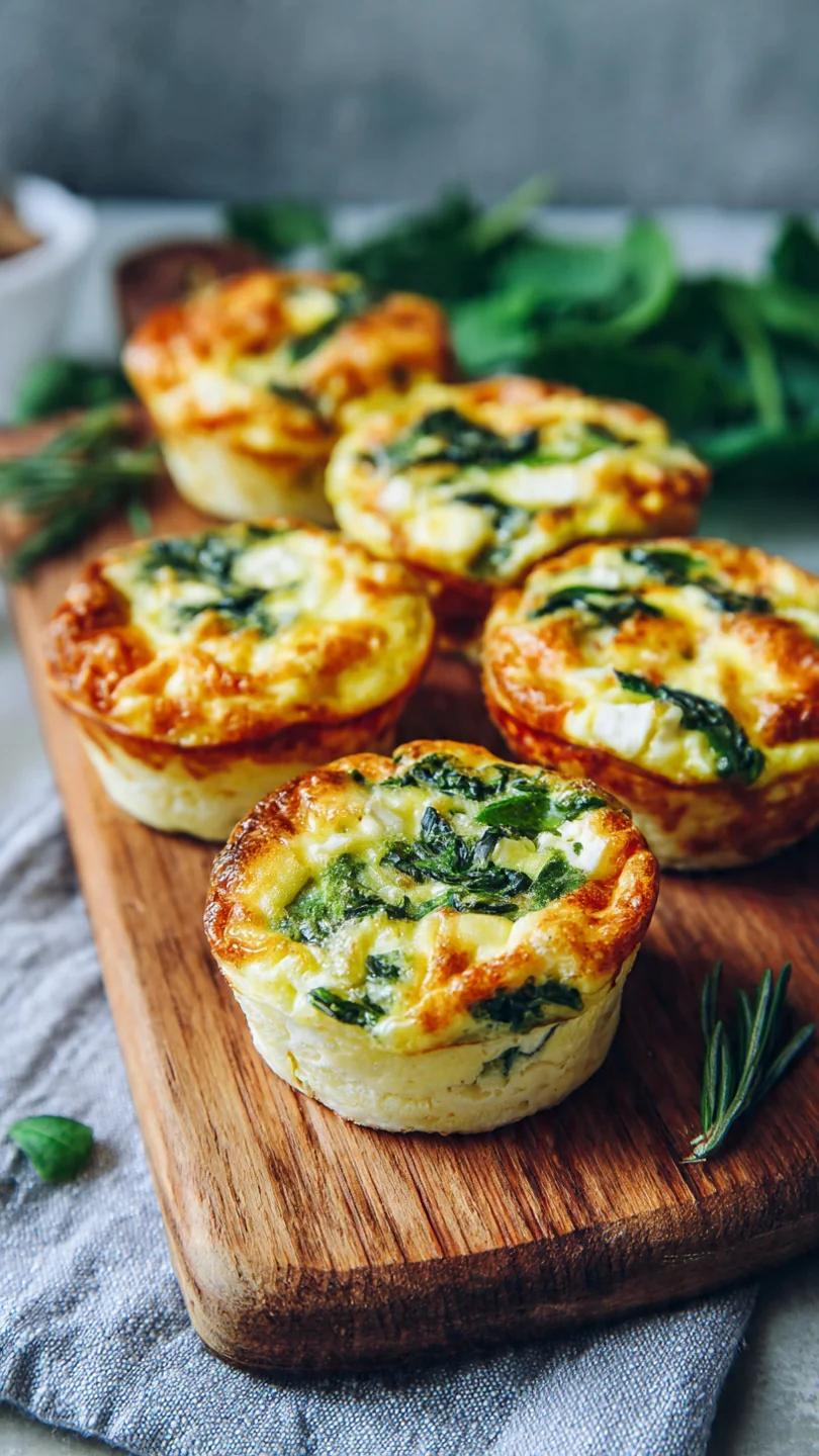 Mini Crustless Quiches - Image 1