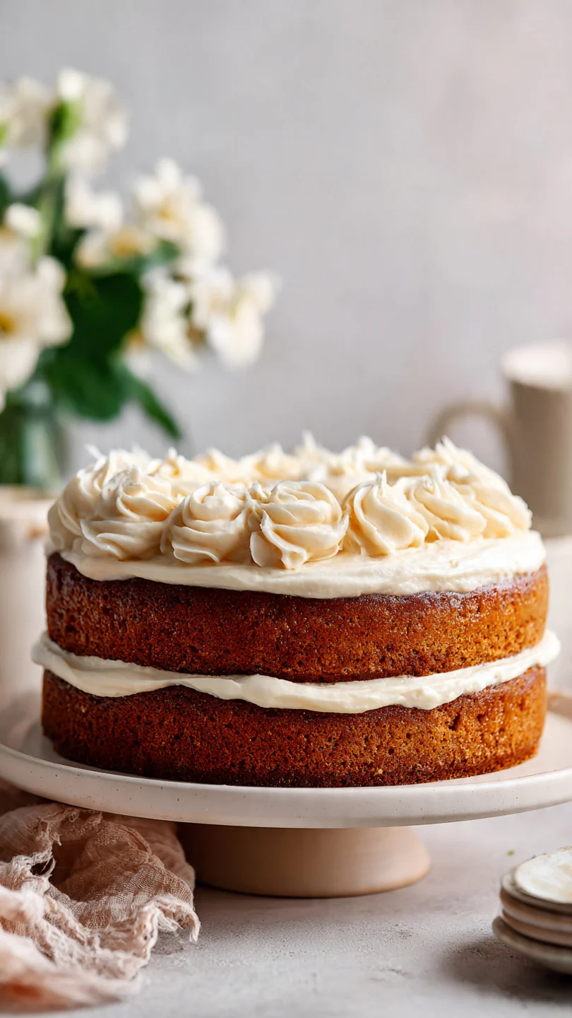 Parsnip Honey Cake With Lemon Ricotta Frosting - Image 1