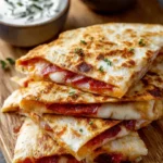 Pepperoni Pizza Quesadillas - Image 3